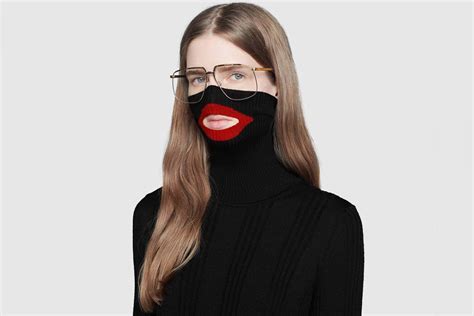 gucci balaclava blackface.